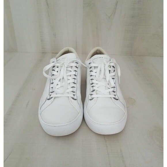 Skechers Womens Side Street Core Set White Fashion Sneakers Size 11 73532 - Picture 3 of 7